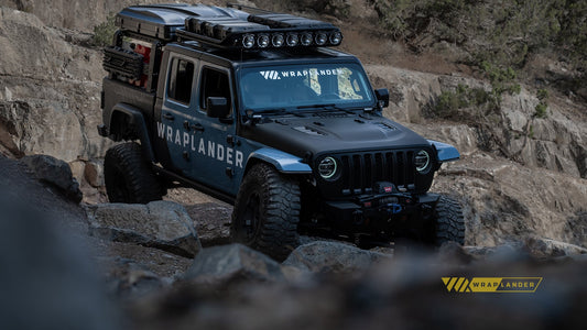 Stand Out on the Trail: Best Vinyl Wrap Colors & Designs for Jeep Gladiator