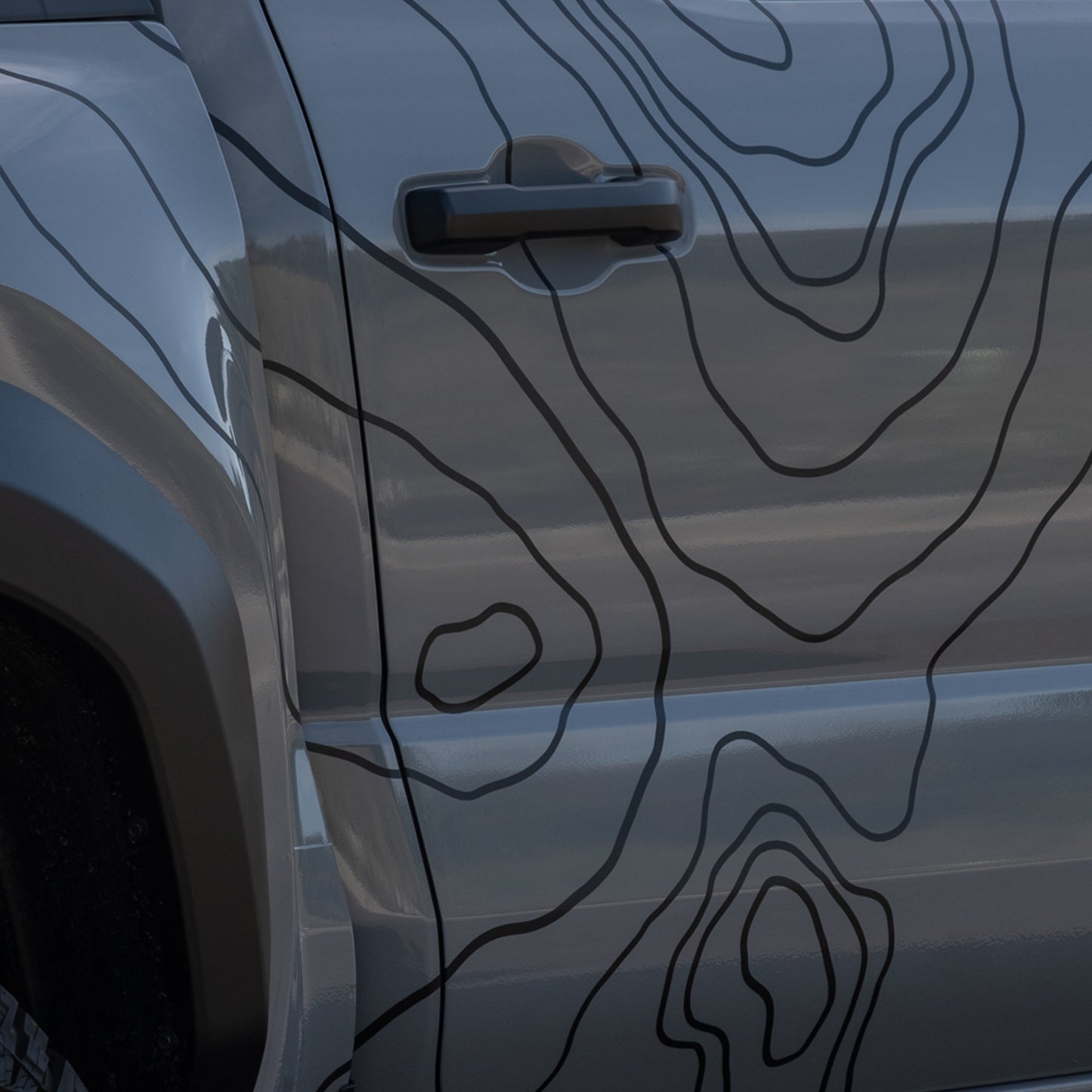 DIY Topography Vinyl Wrap - Accent/Booster Kit