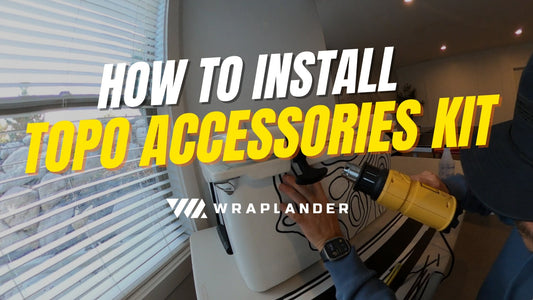 How to install the DIY Topo Line Accessories Kit