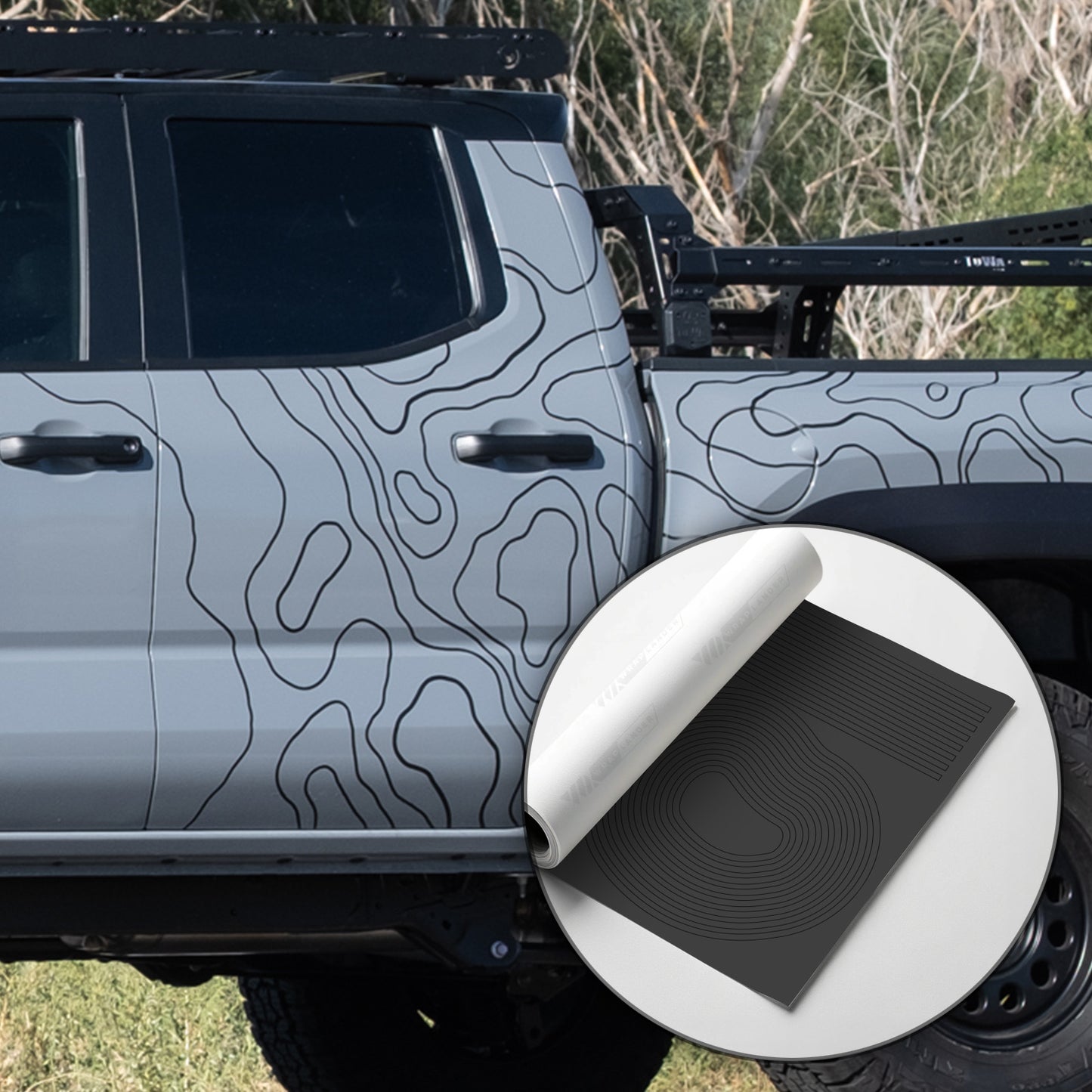 Vinyl Wrap Kit - Topo Car