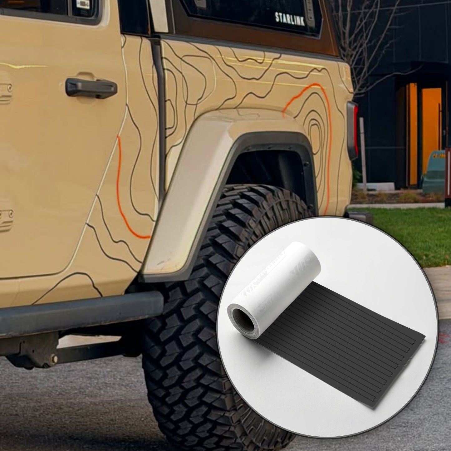 Vinyl Wrap Kit - Topo Car Accent/Booster