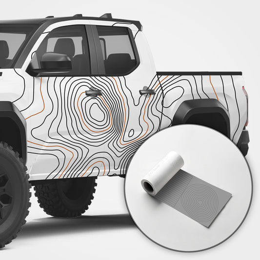 Vinyl Wrap Kit - Topo Car Accent/Booster